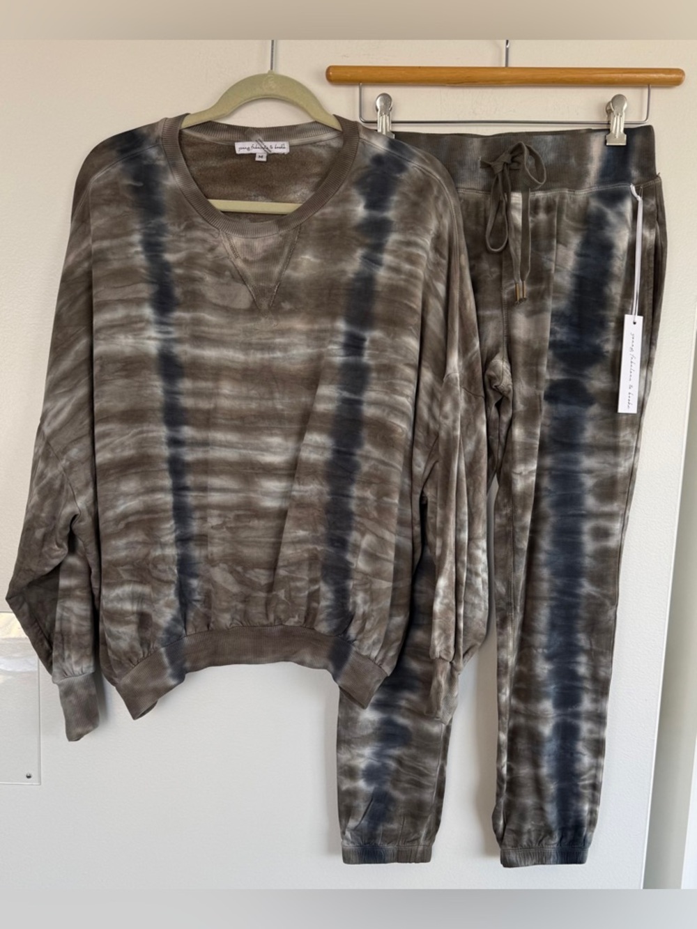 New With Tags Young Fabulous & Broke Tie-Dye Set, Sz. M